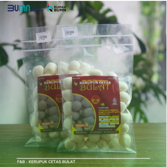 Kerupuk Cetas Bulat