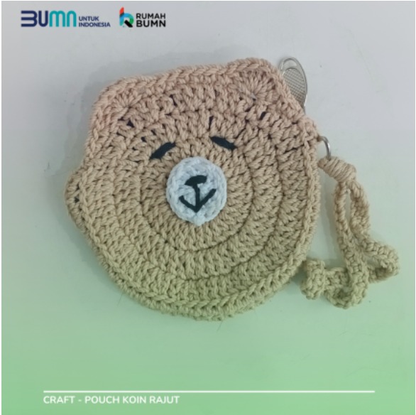 Pouch Koin Rajut