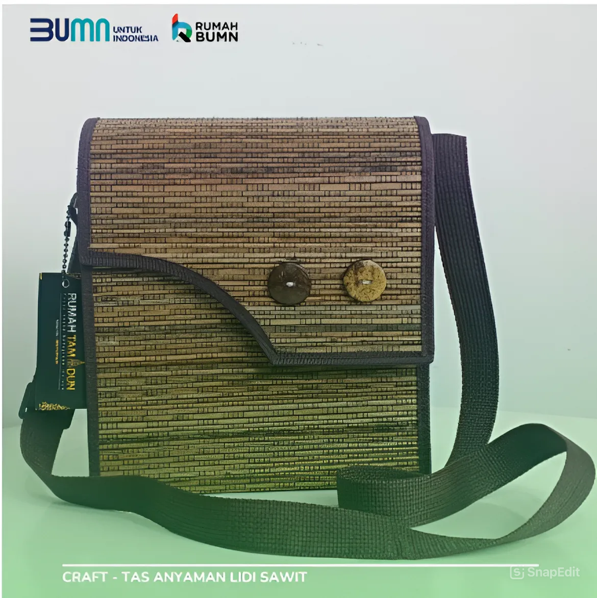 Tas Anyaman Lidi Sawit