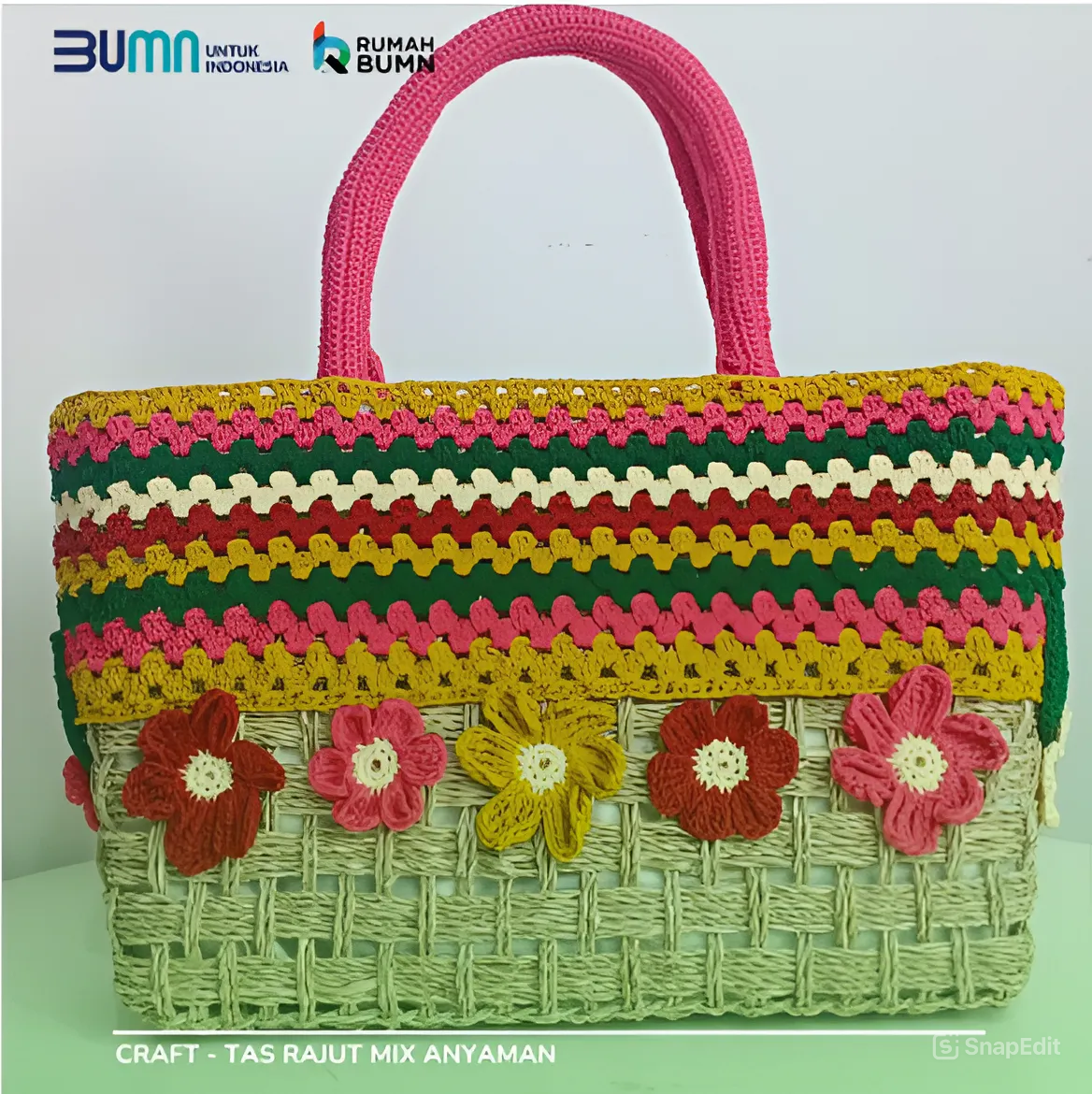 Tas Rajut Mix Anyaman