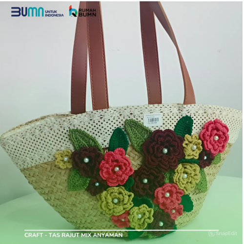 Tas Rajut Mix Anyaman